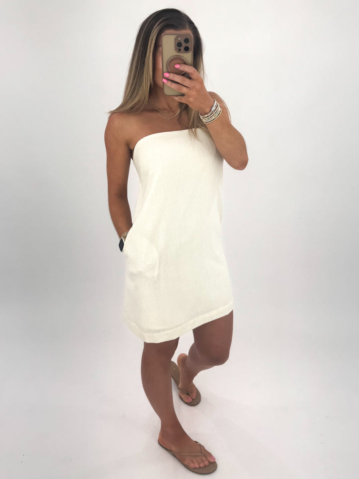 Emmie Dress - White