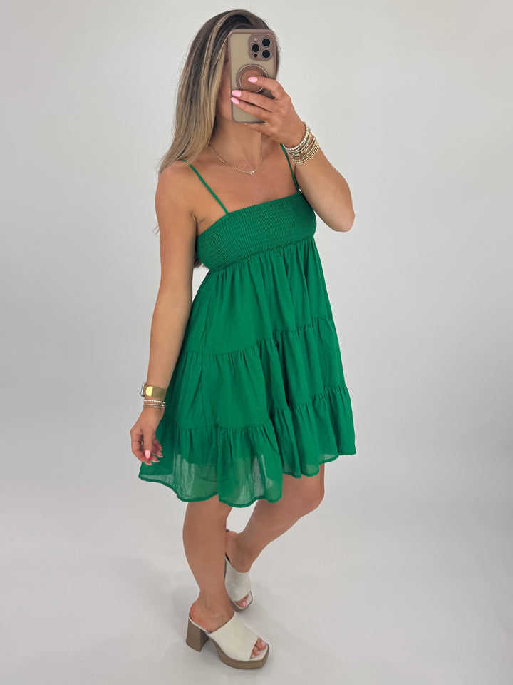 Dollie Dress - Green