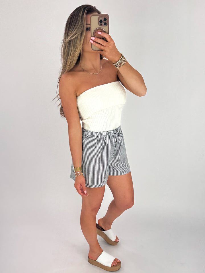 Courtney Shorts - Black/White
