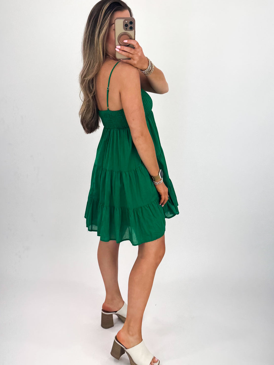Dollie Dress - Green