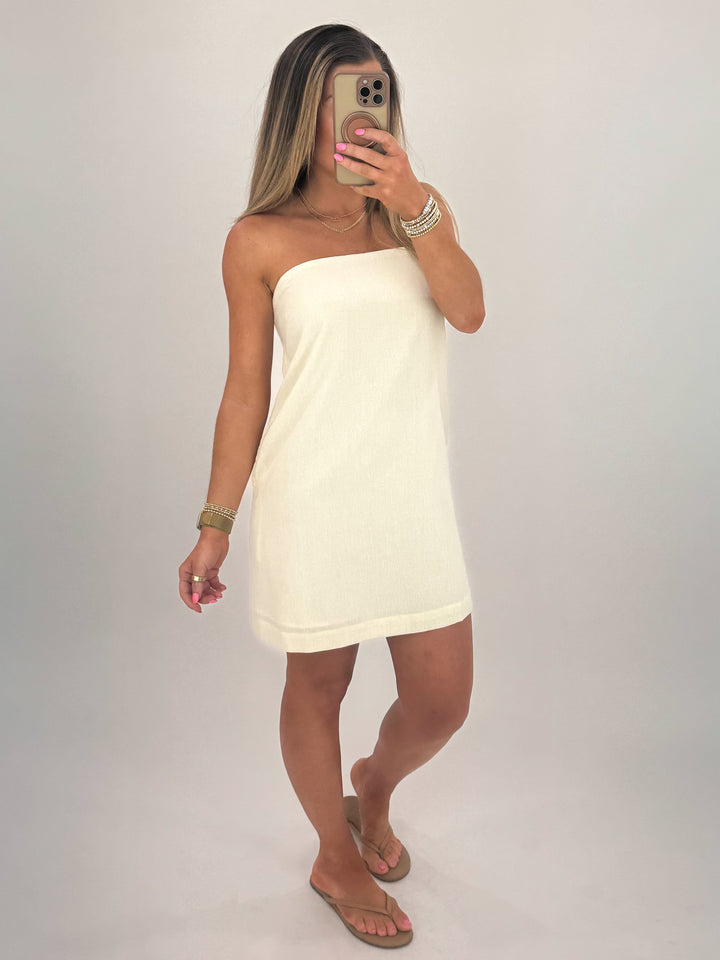 Emmie Dress - White