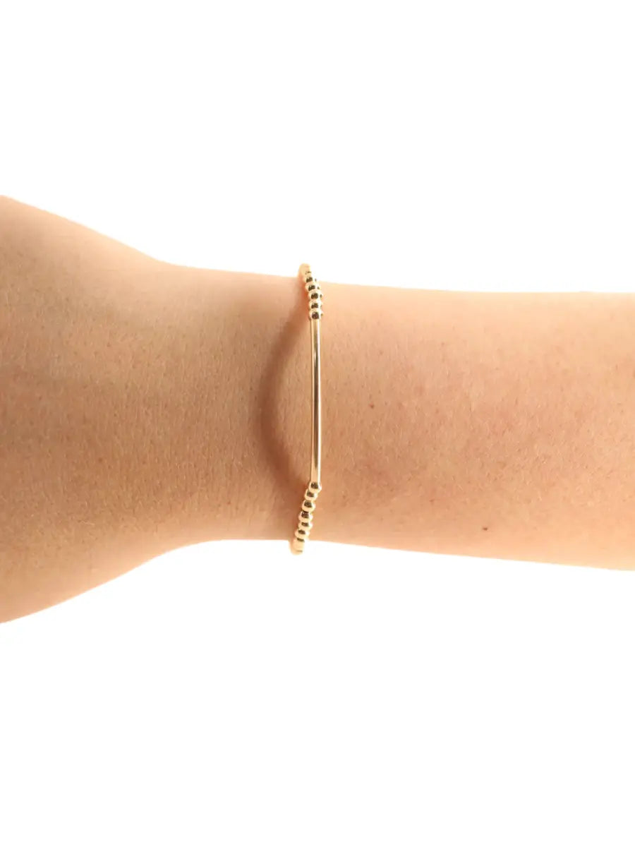 Bar Bracelet in Gold