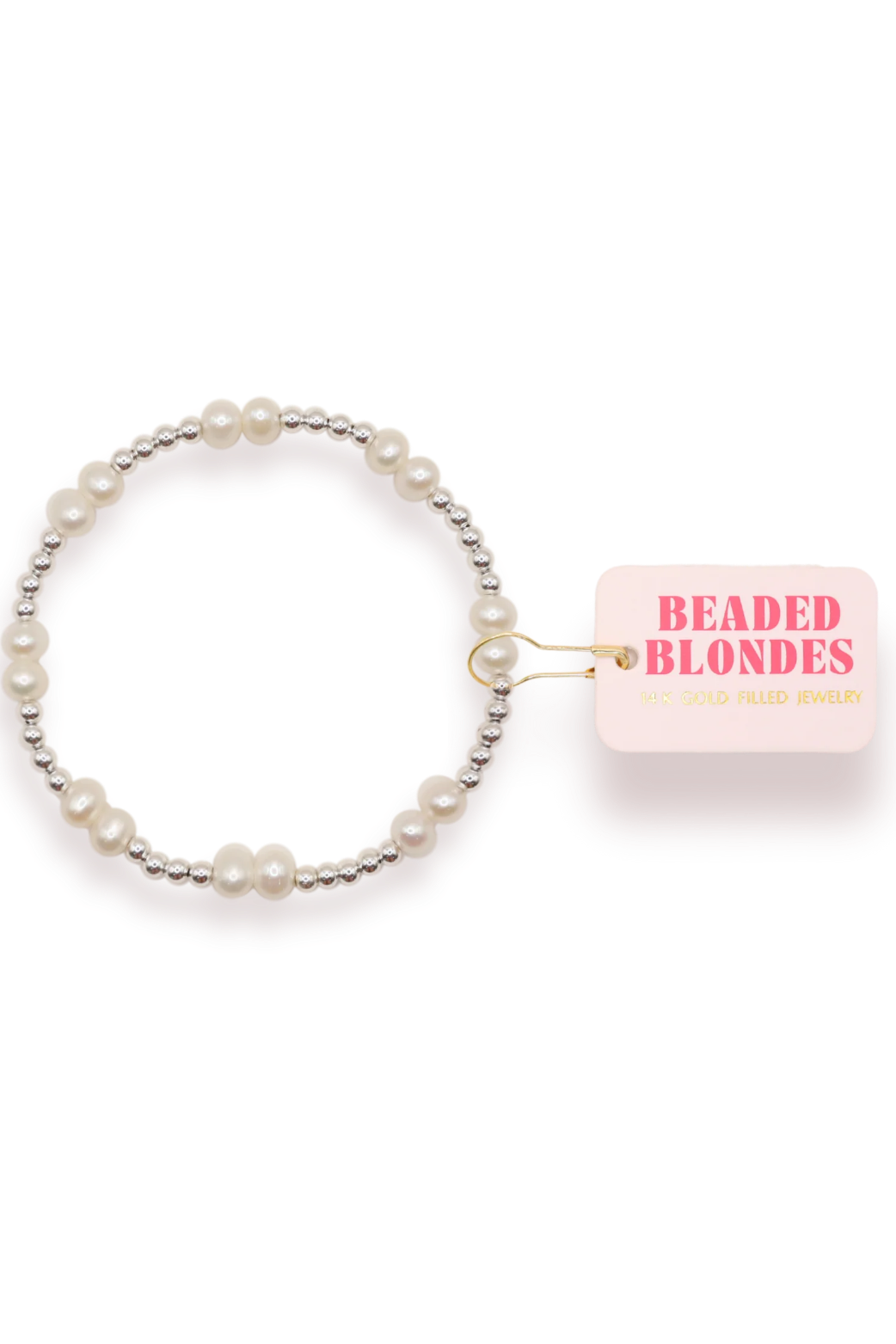 Coastal Pearl Bracelet - Silver