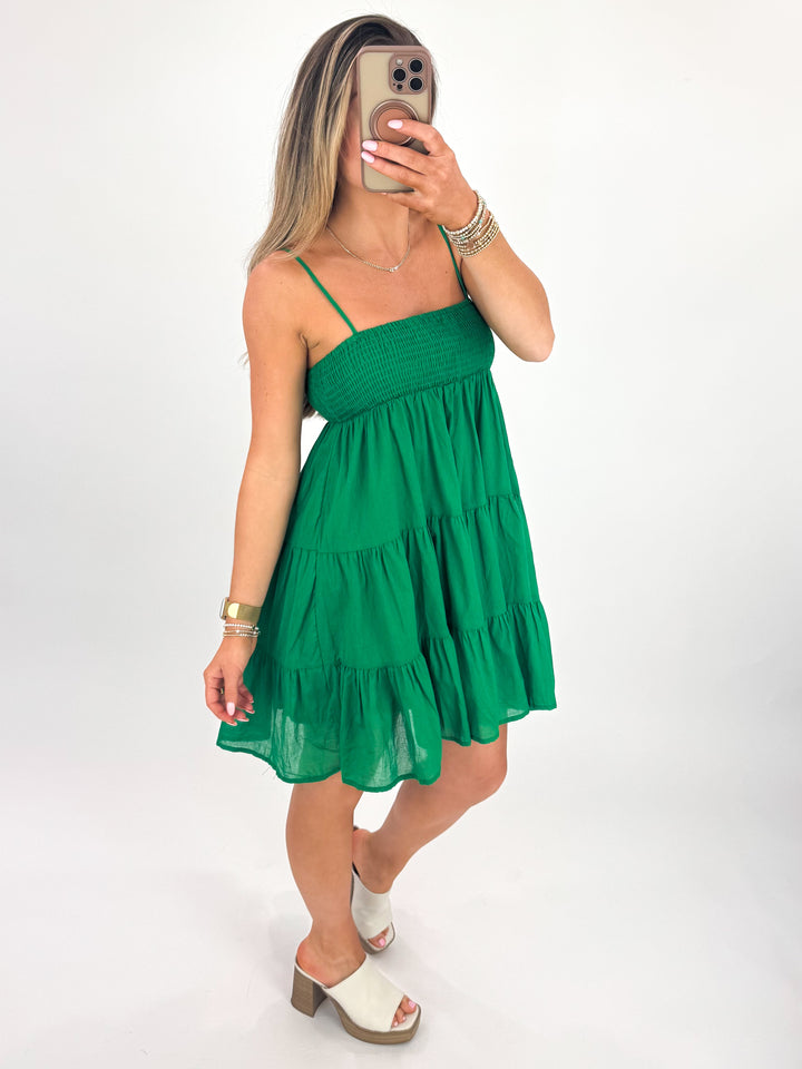 Dollie Dress - Green