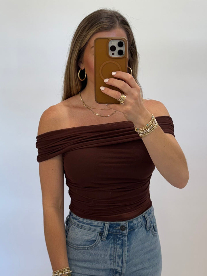 Juliet Top - Chocolate