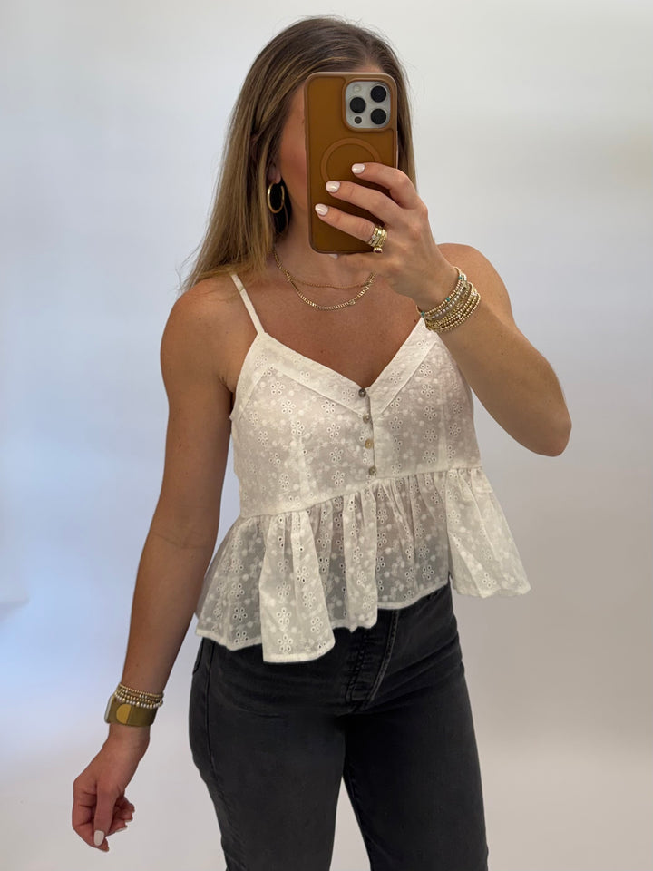 Isabel Top - White