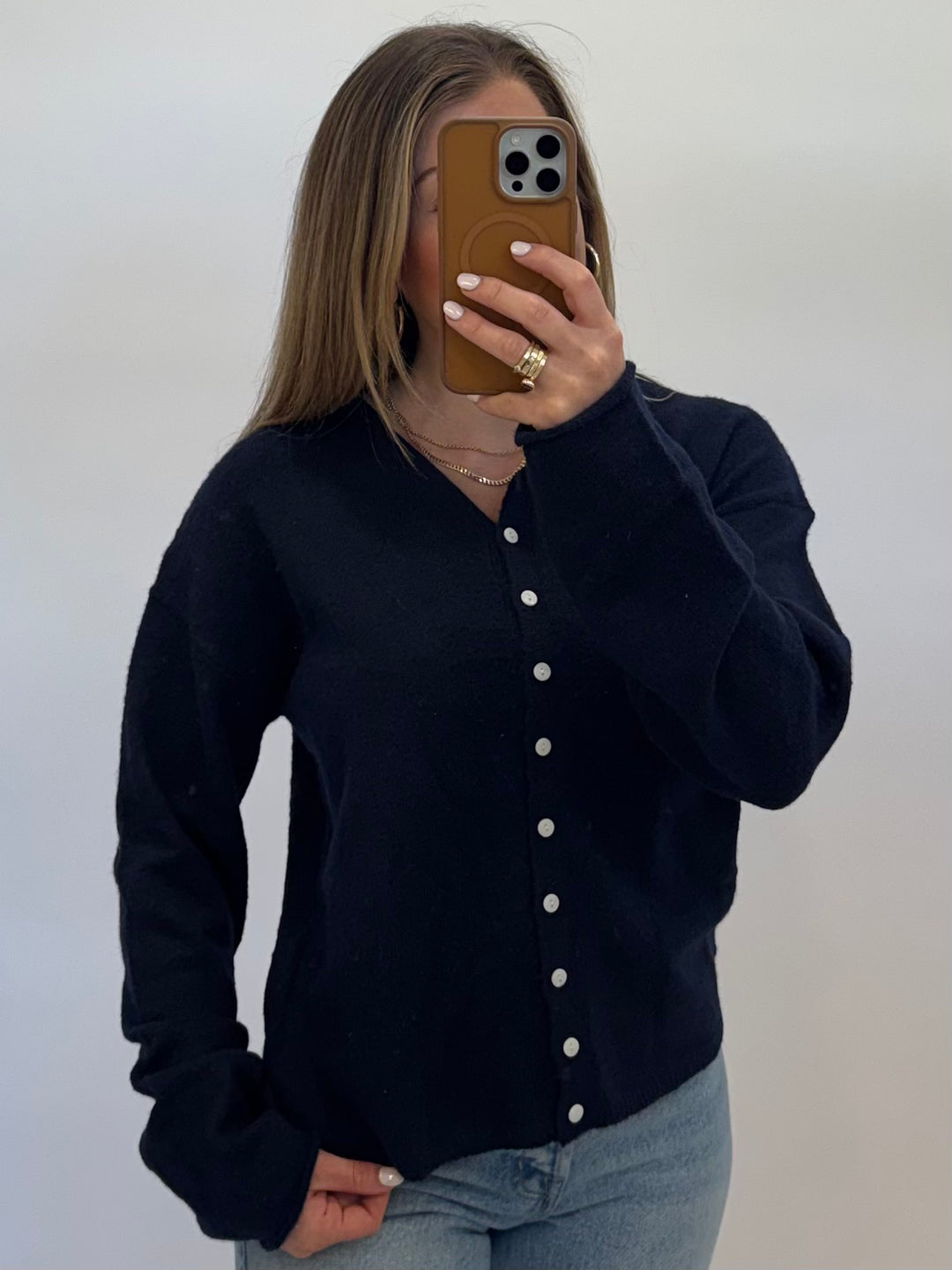 Elenor Sweater - Navy