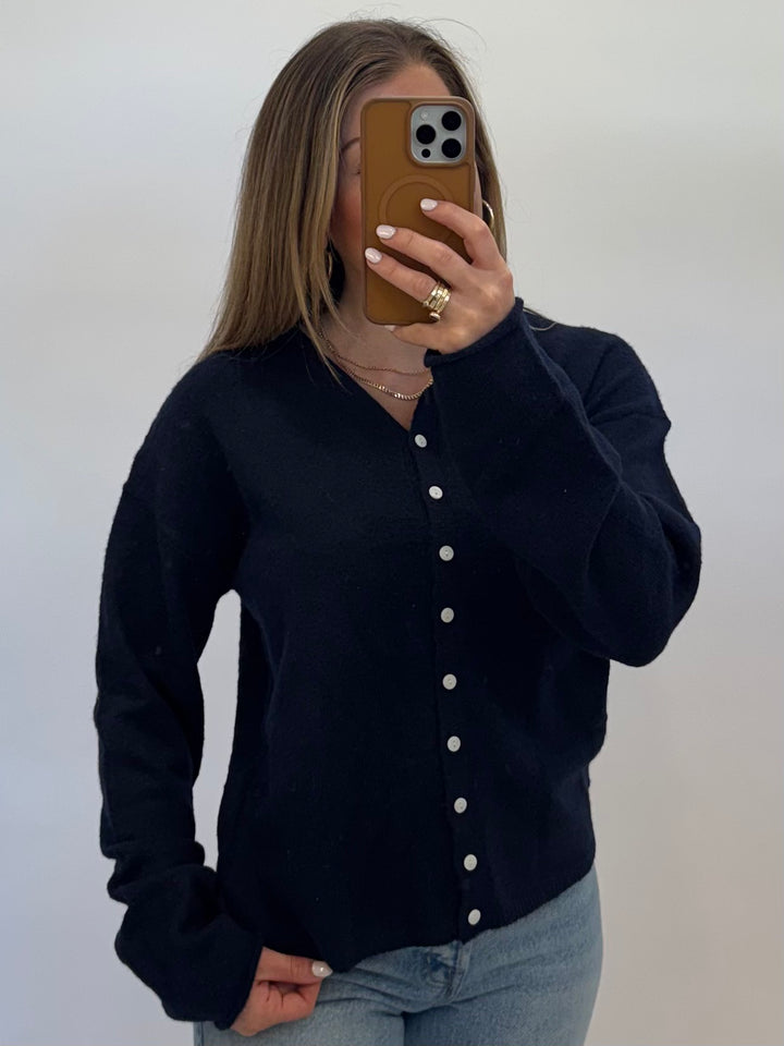 Elenor Sweater - Navy
