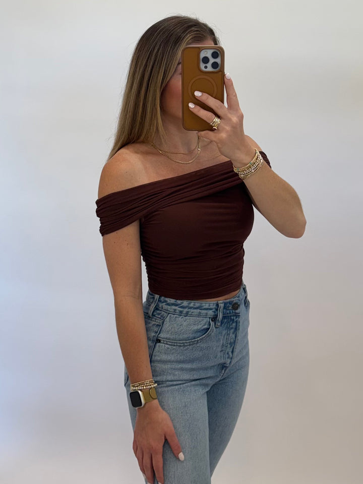 Juliet Top - Chocolate