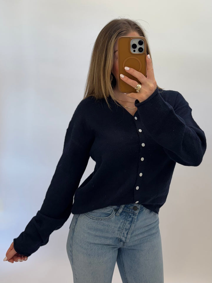 Elenor Sweater - Navy