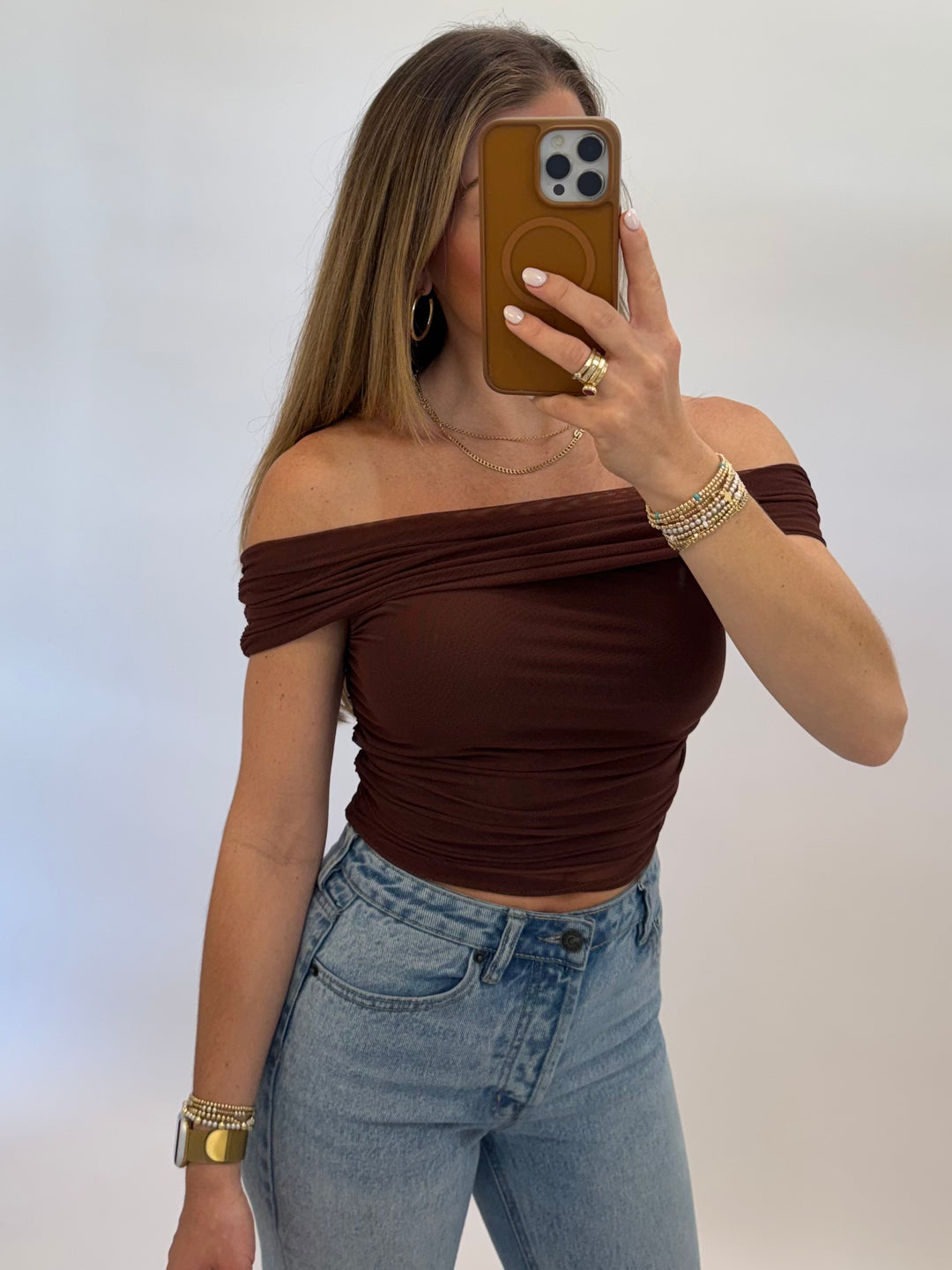 Juliet Top - Chocolate