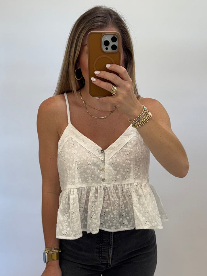 Isabel Top - White