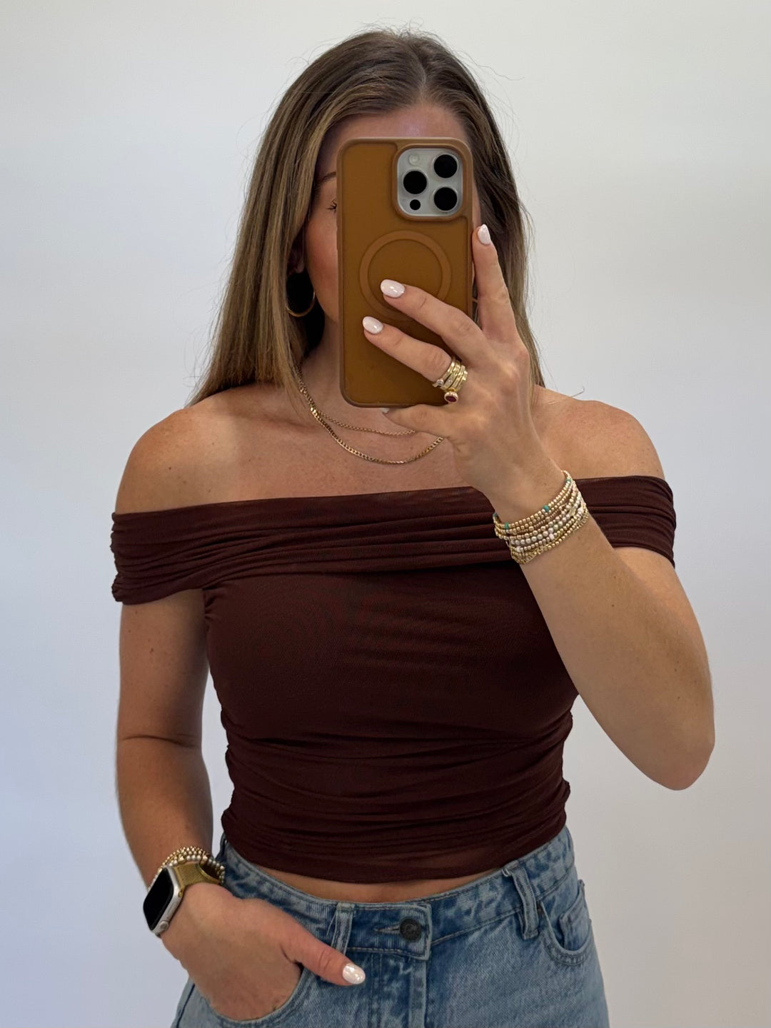 Juliet Top - Chocolate