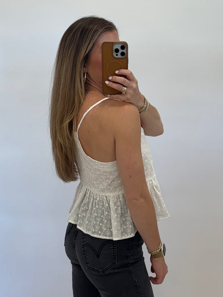 Isabel Top - White