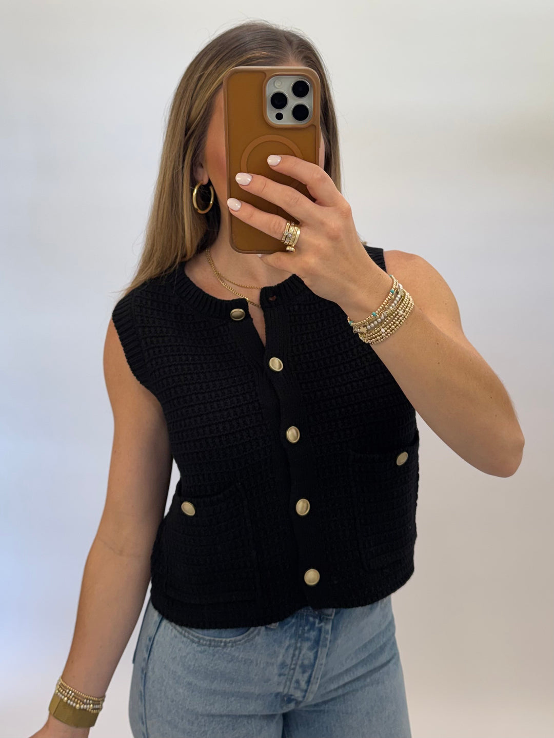 Portia Vest Top