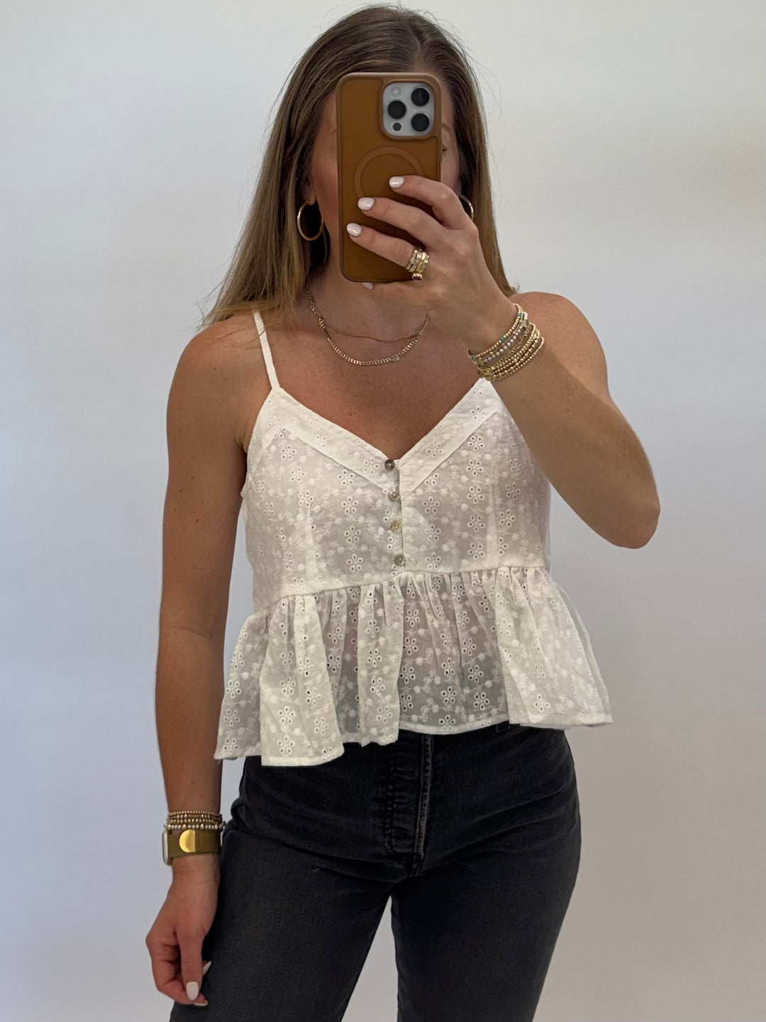 Isabel Top - White