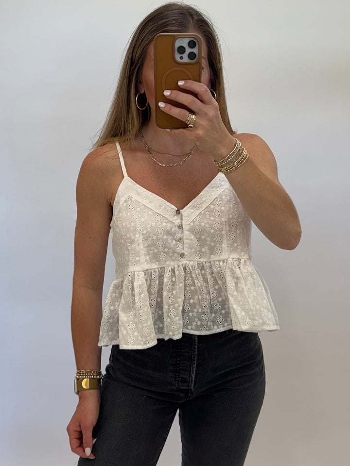 Isabel Top - White