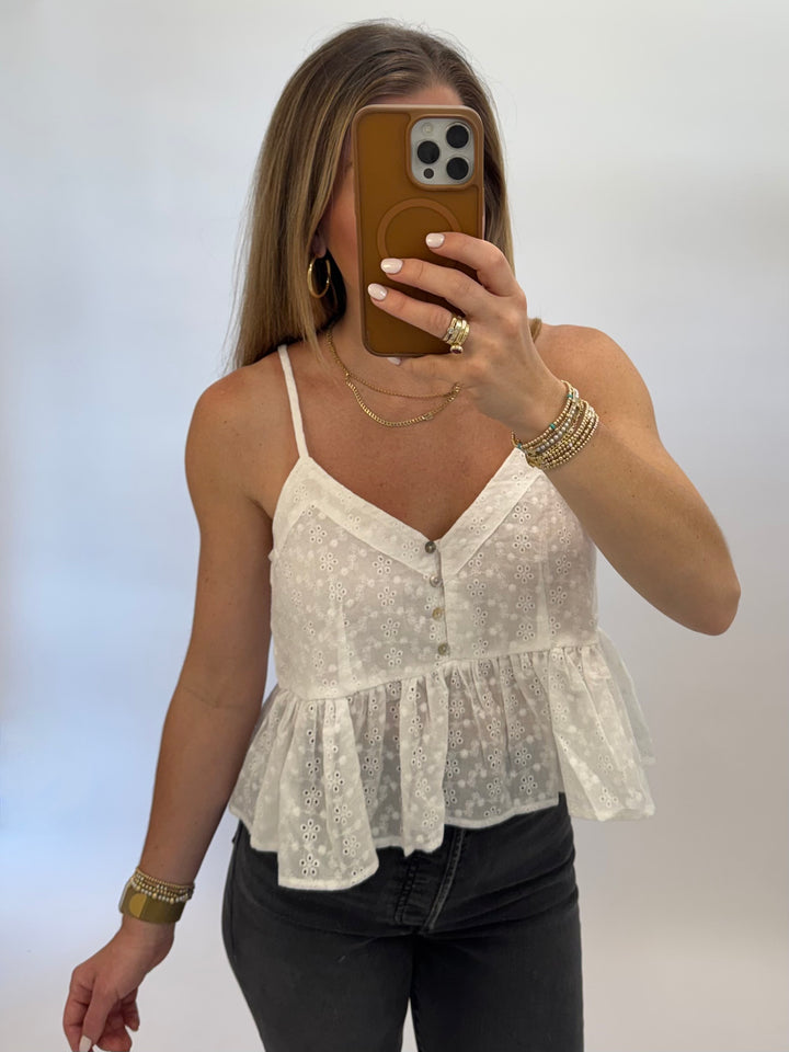 Isabel Top - White