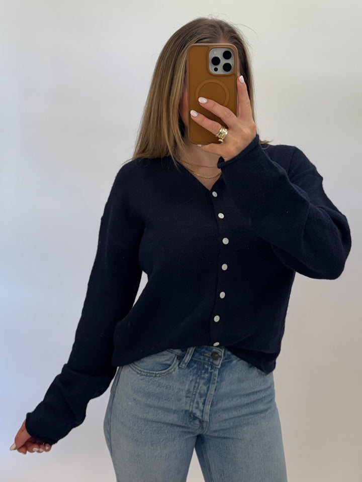 Elenor Sweater - Navy