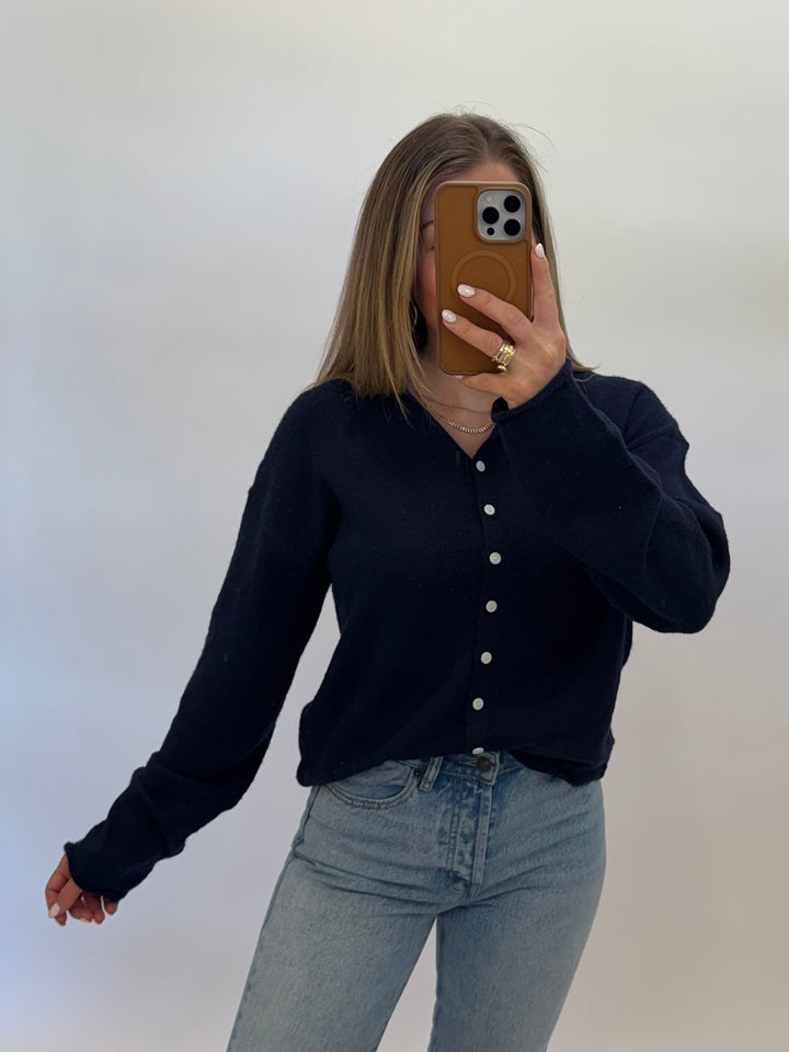 Elenor Sweater - Navy