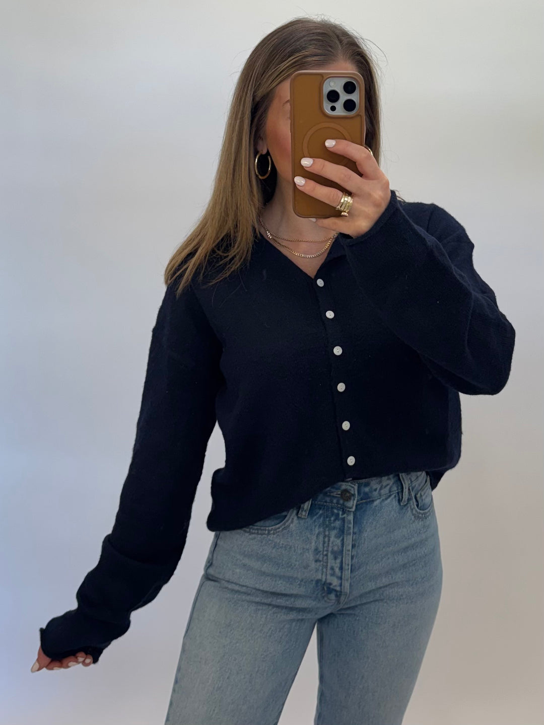 Elenor Sweater - Navy