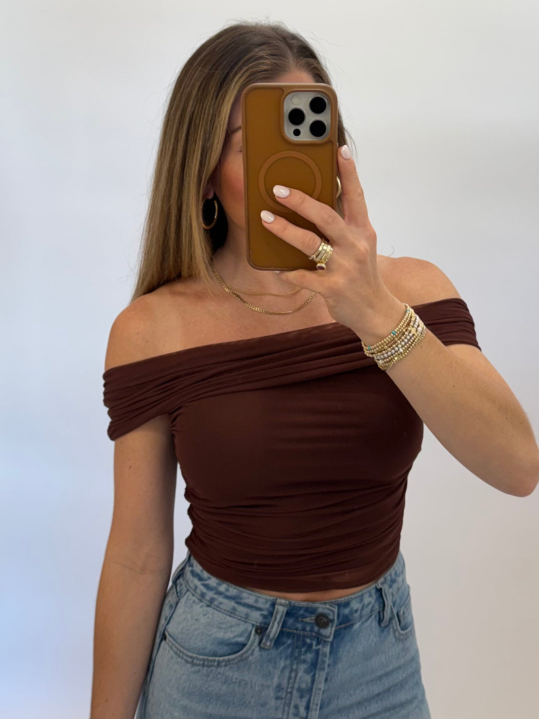 Juliet Top - Chocolate