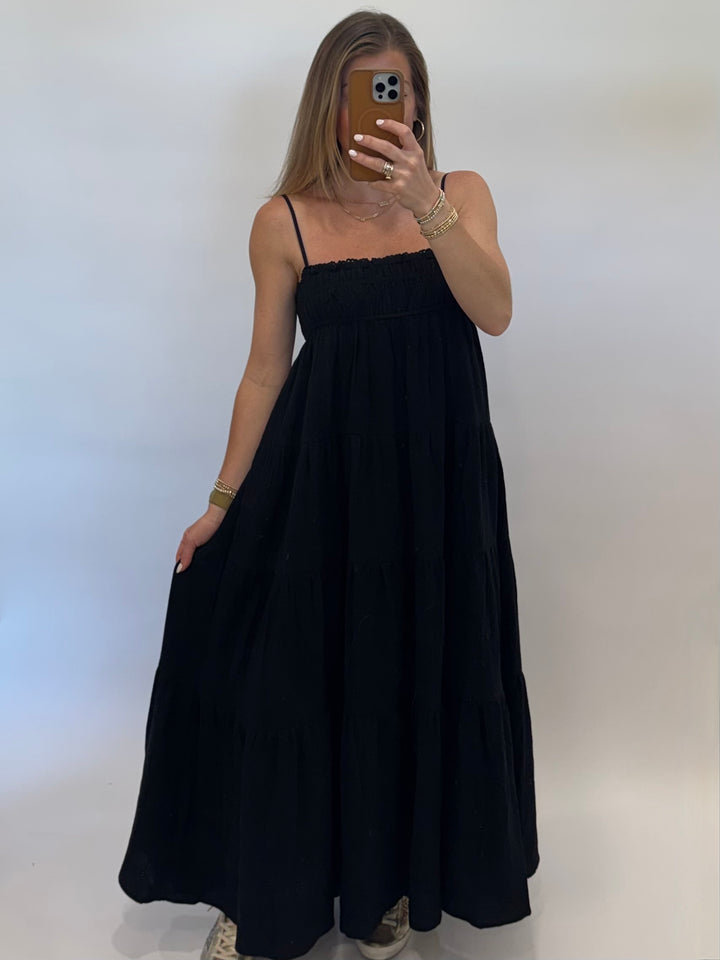 Claire Maxi Dress - Black