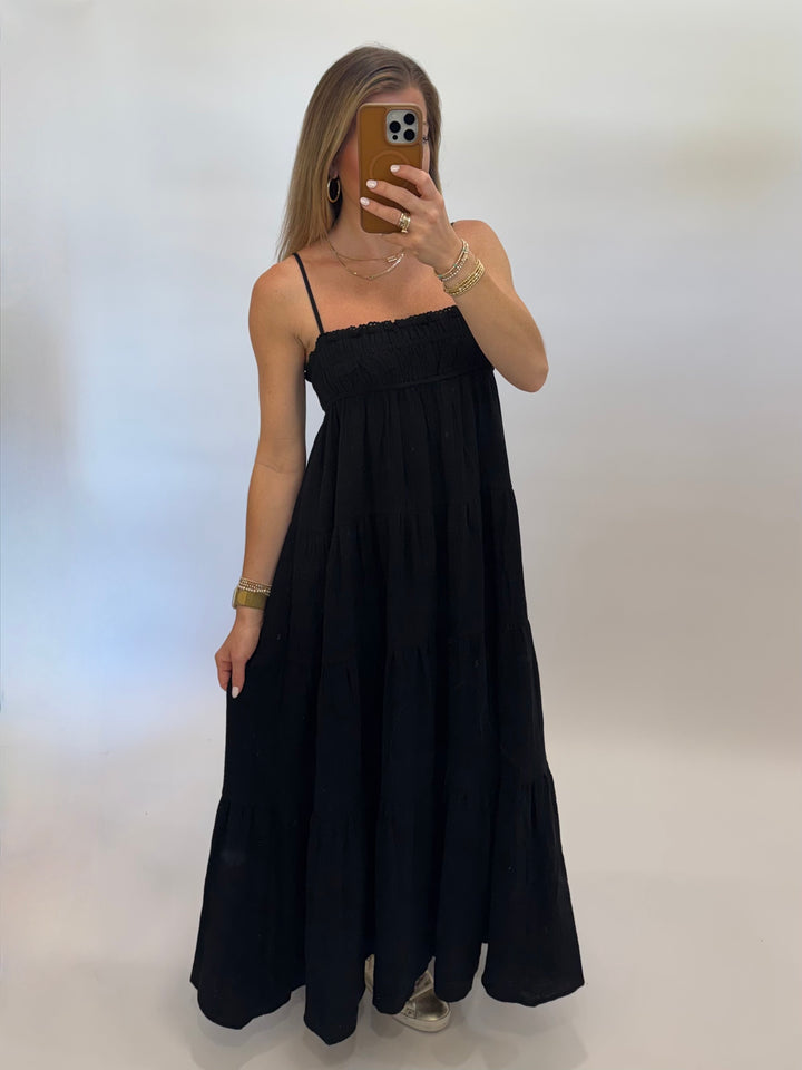 Claire Maxi Dress - Black
