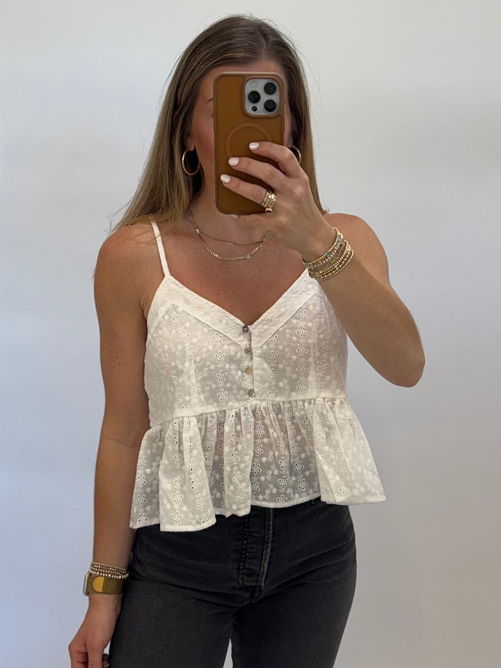 Isabel Top - White