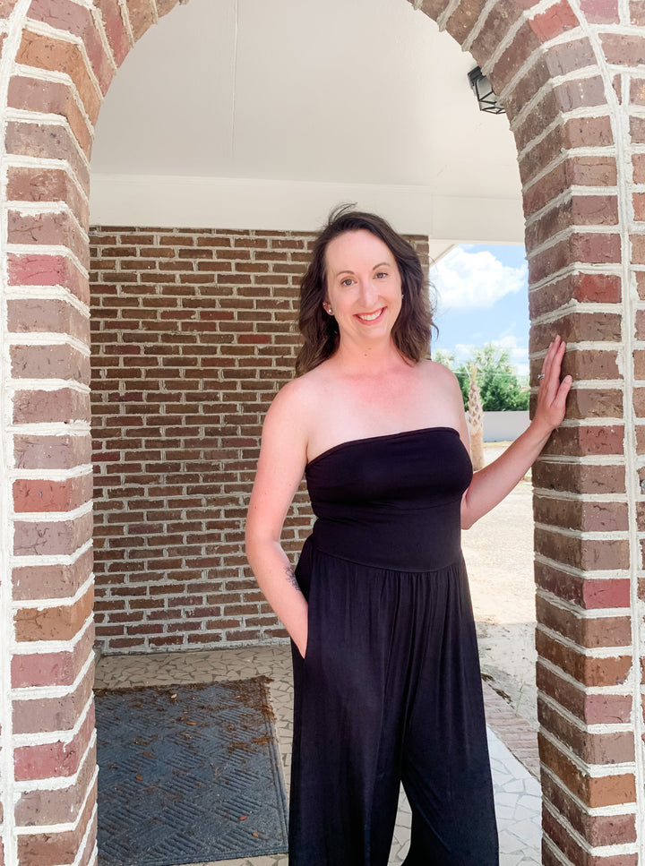 Isabella Strapless Jumpsuit