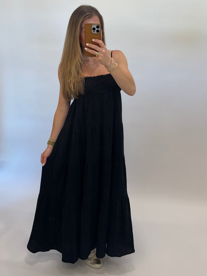 Claire Maxi Dress - Black