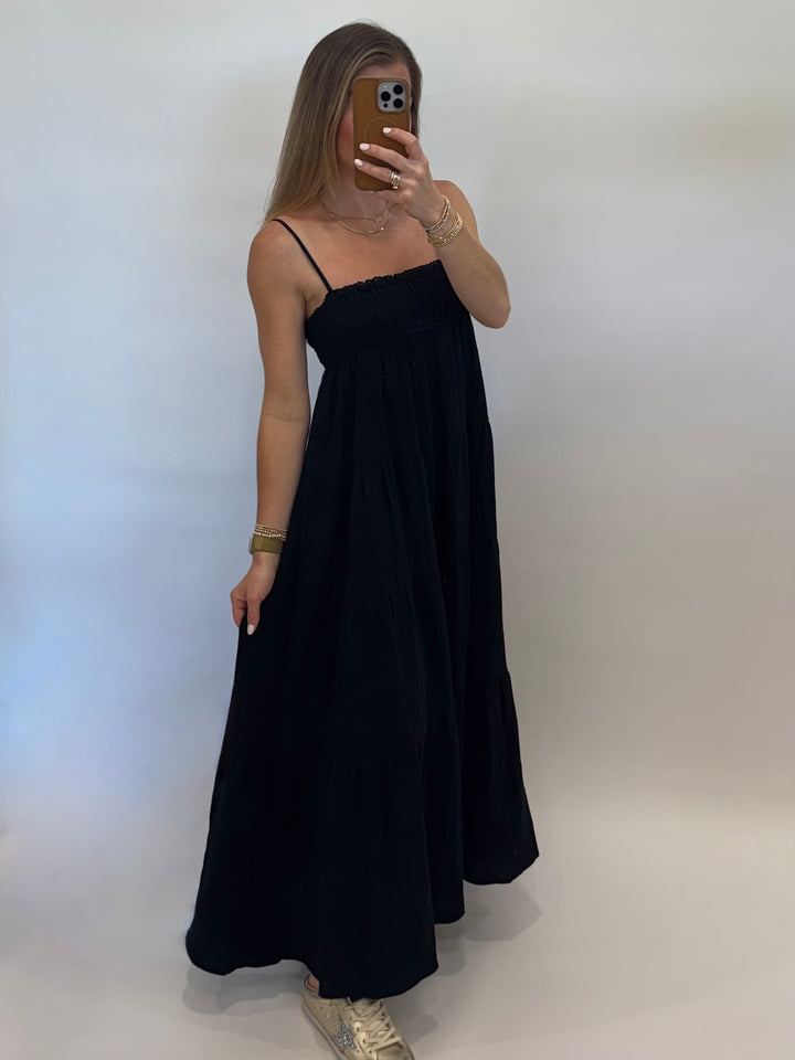 Claire Maxi Dress - Black