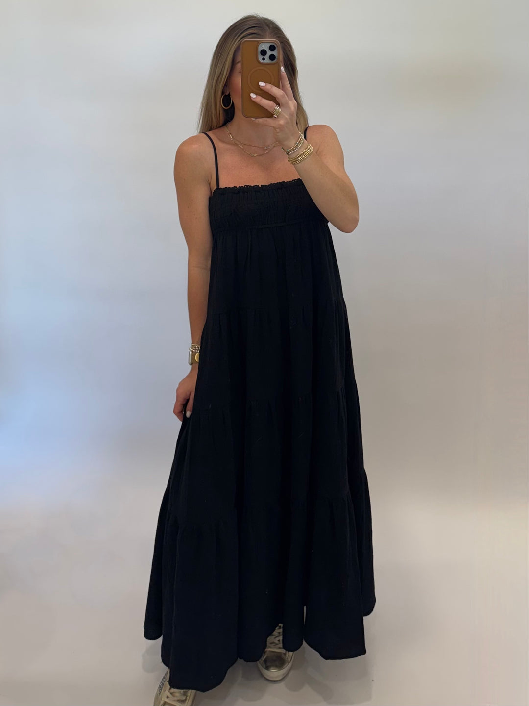 Claire Maxi Dress - Black