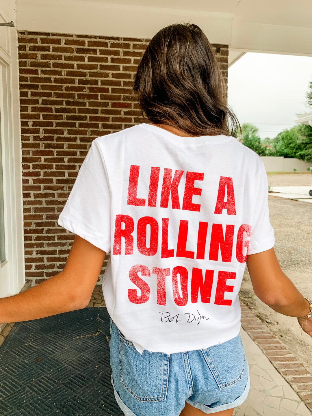 Rolling Stones Cropped Tee