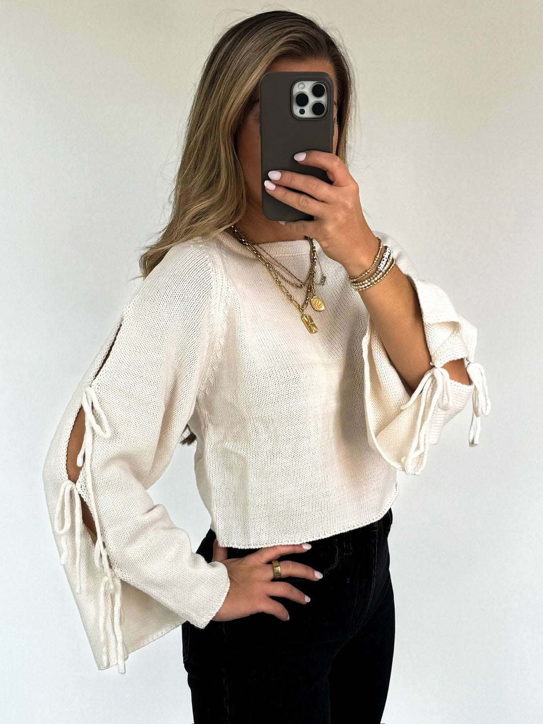 Mae Sweater - Ivory