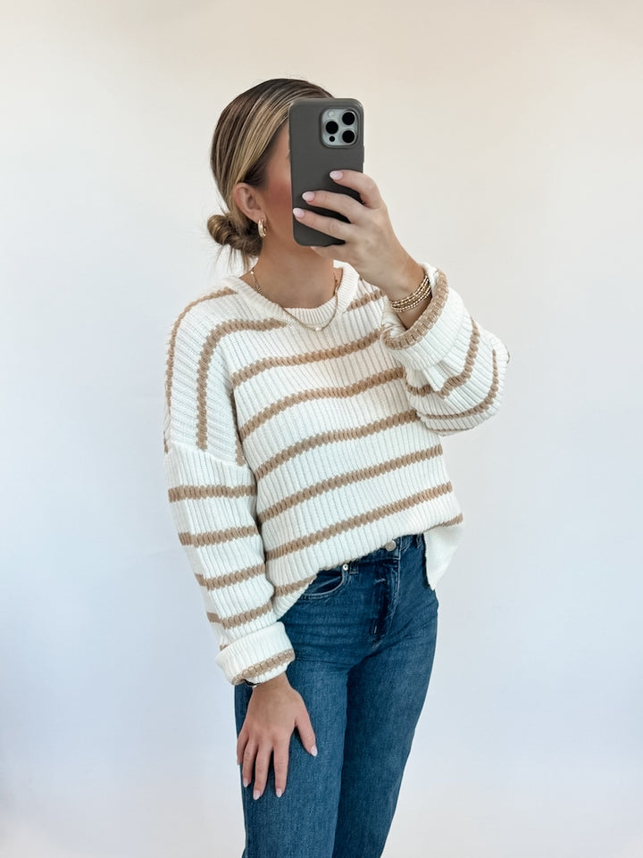 Capri Sweater - Taupe