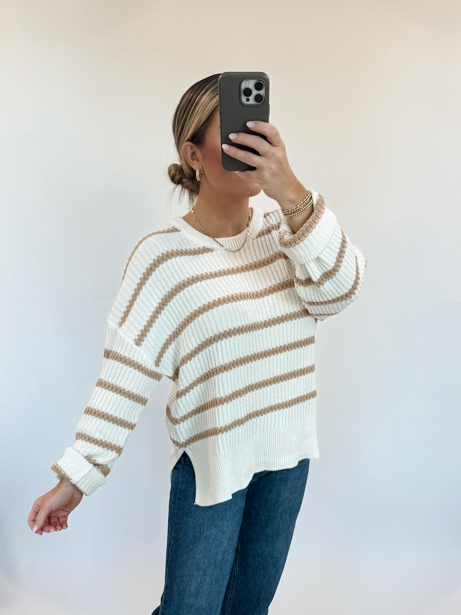 Capri Sweater - Taupe