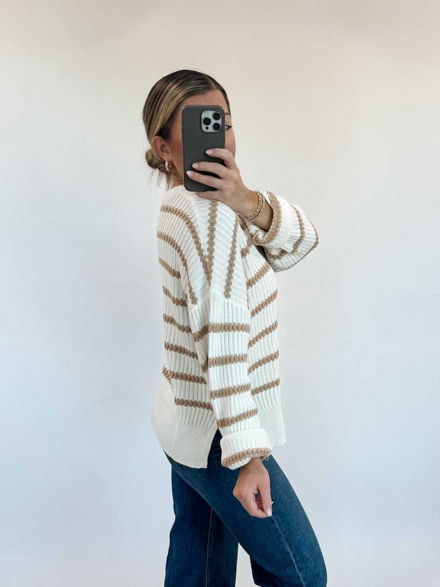Capri Sweater - Taupe