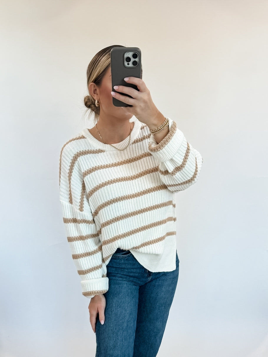 Capri Sweater - Taupe