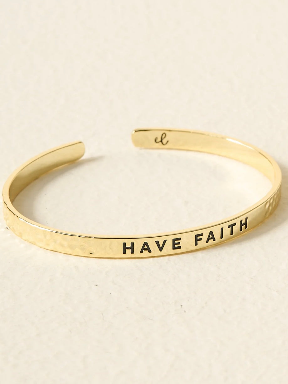 Little Reminder Cuff - Gold