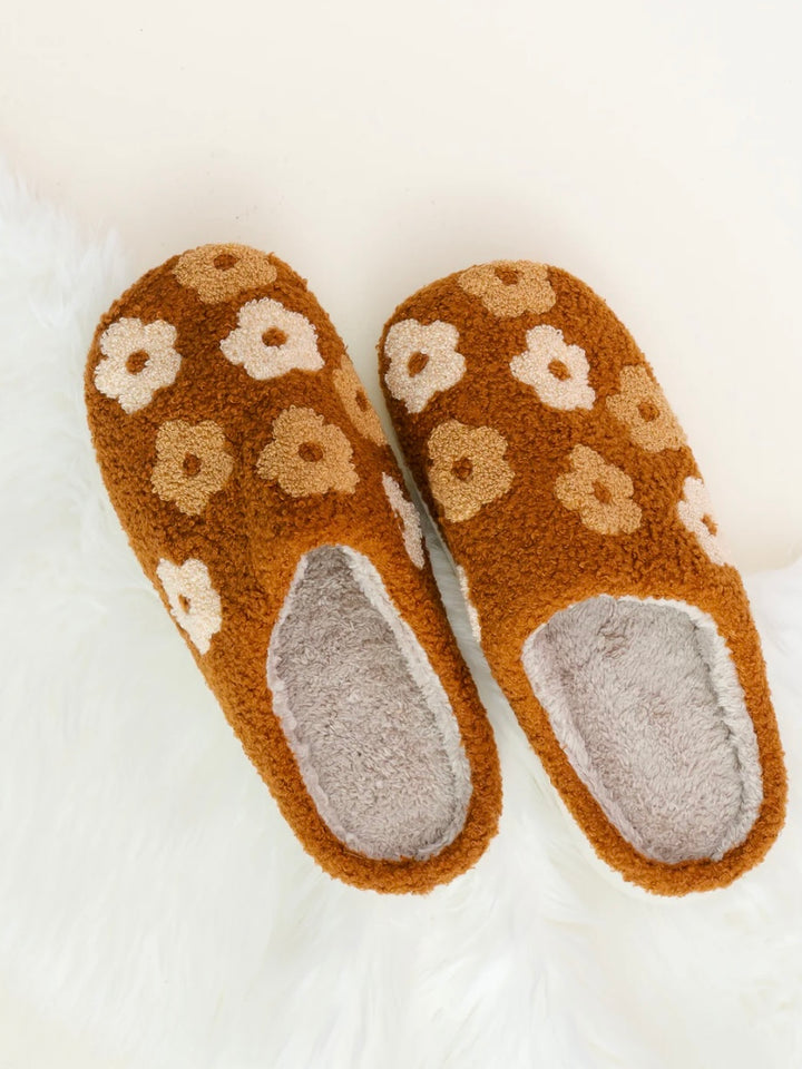 Floral Slippers