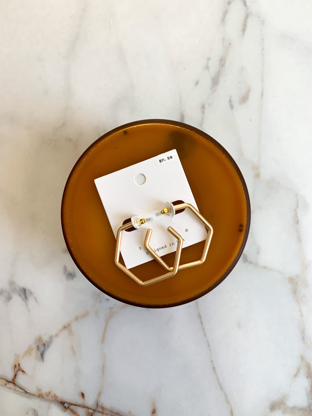 Hadley Hexagon Hoops