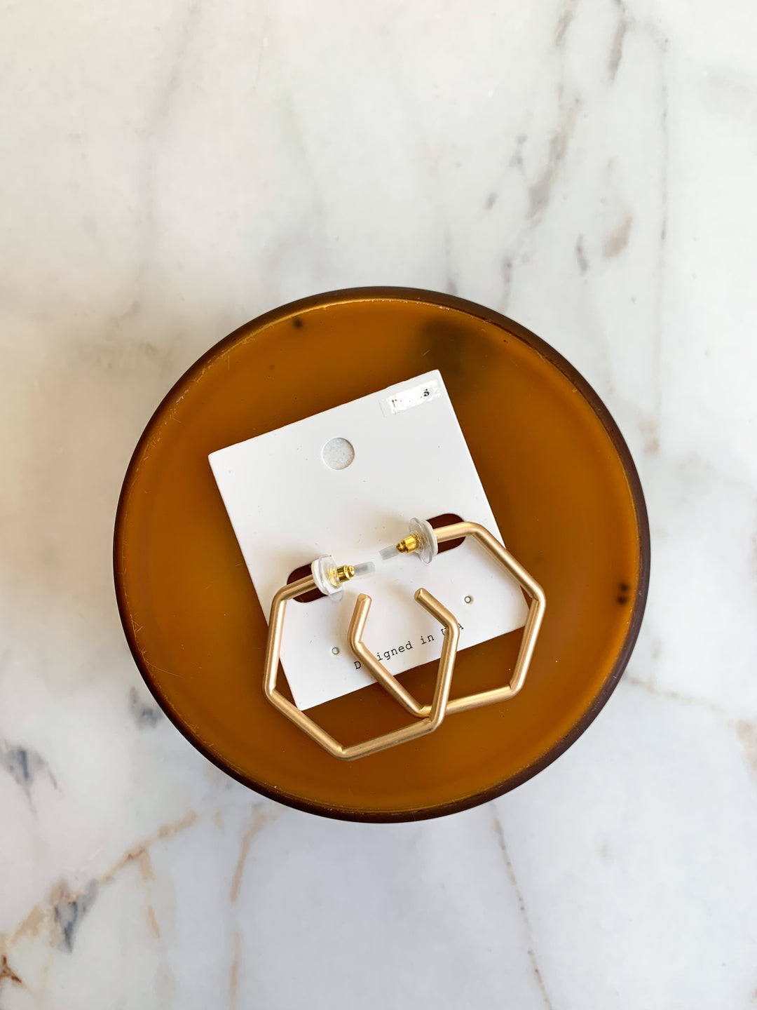 Hadley Hexagon Hoops