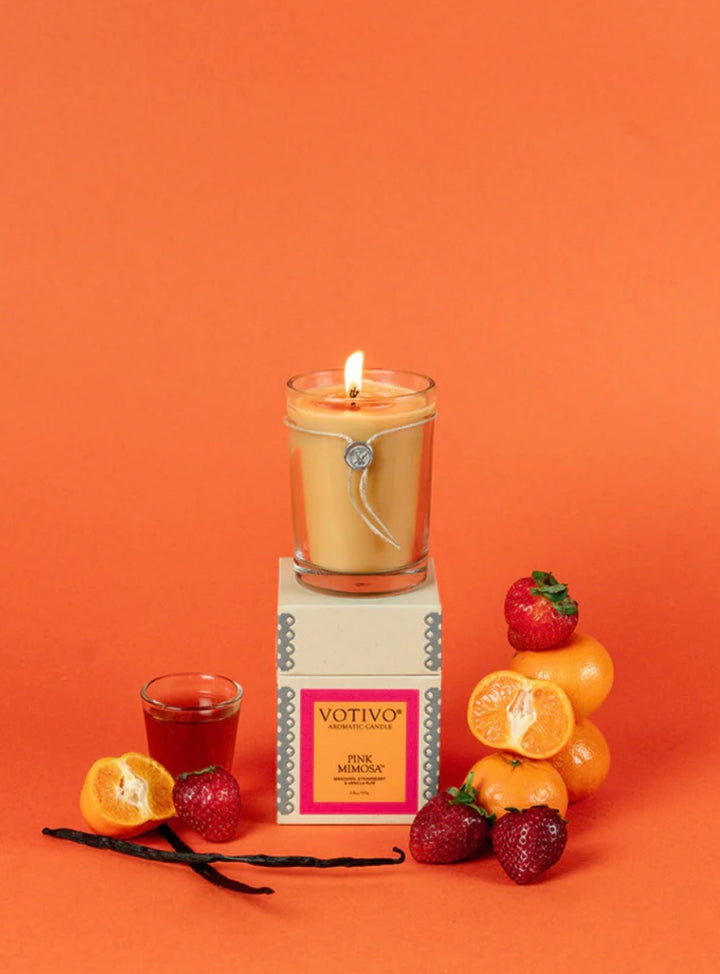 Votivo Candle - Pink Mimosa