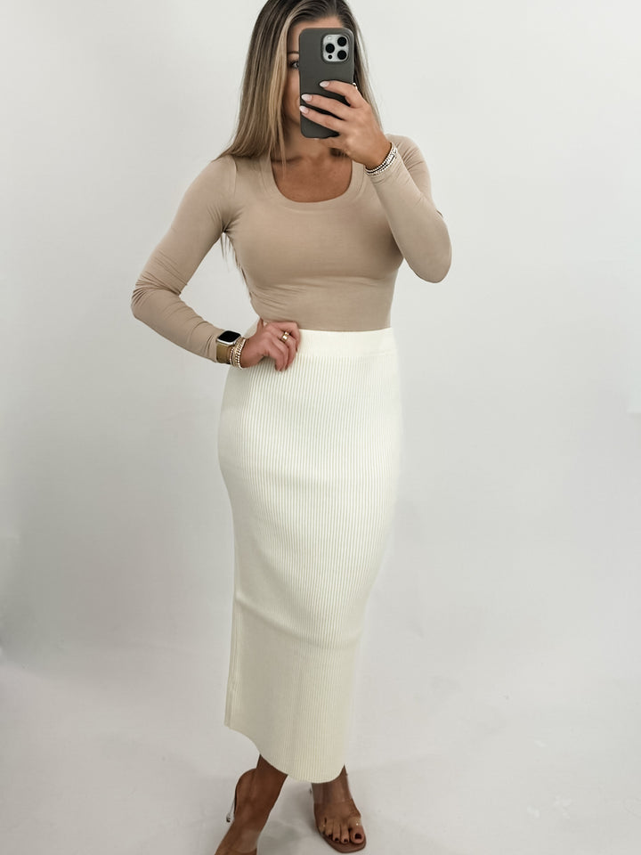 Mila Skirt - Cream