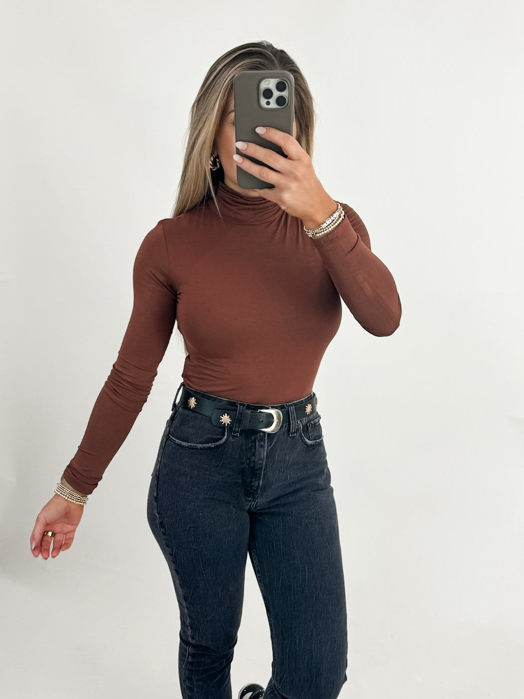 Millie Bodysuit - Chestnut