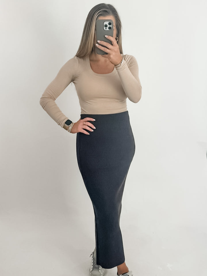 Mila Skirt - Espresso