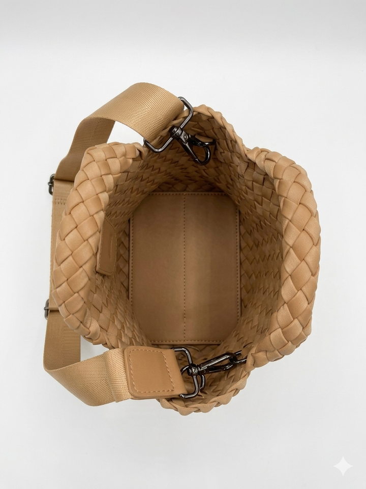 Faye Bucket Tote - Tan