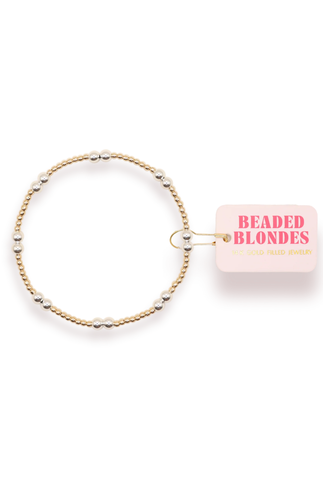 Leah Bracelet - Gold With Silver