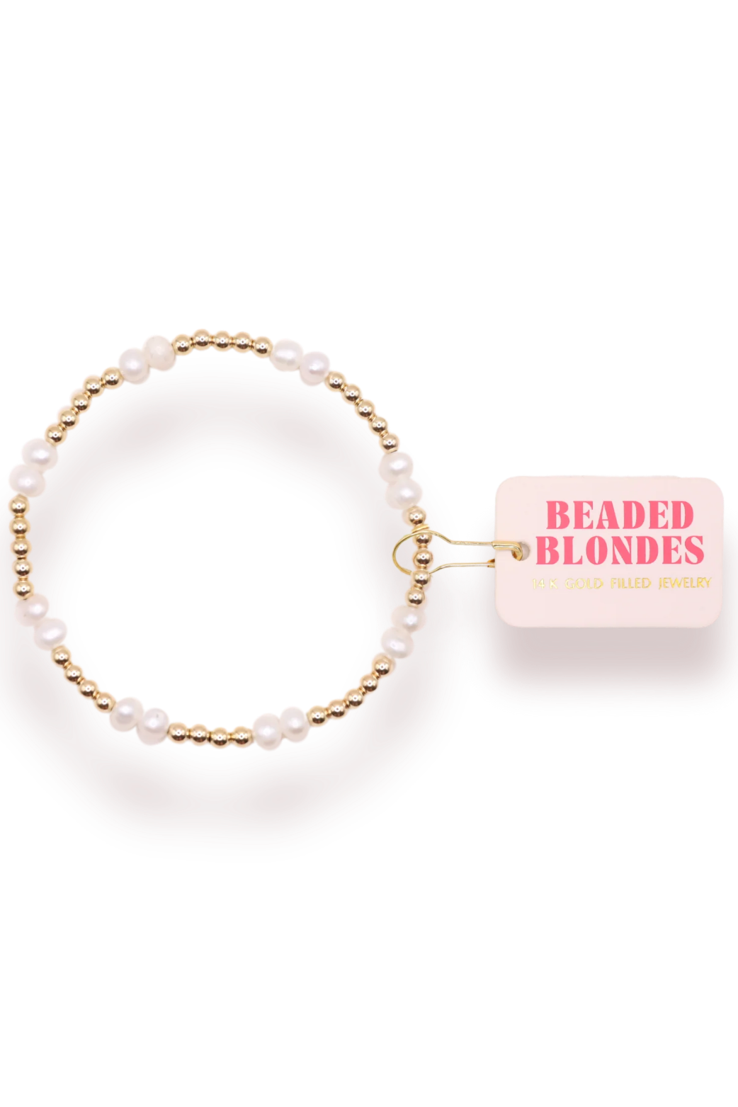 Coastal Pearl Bracelet - Gold